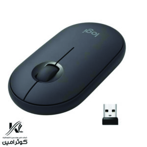 ماوس بی‌ سیم لاجیتک مدل M350 Pebble